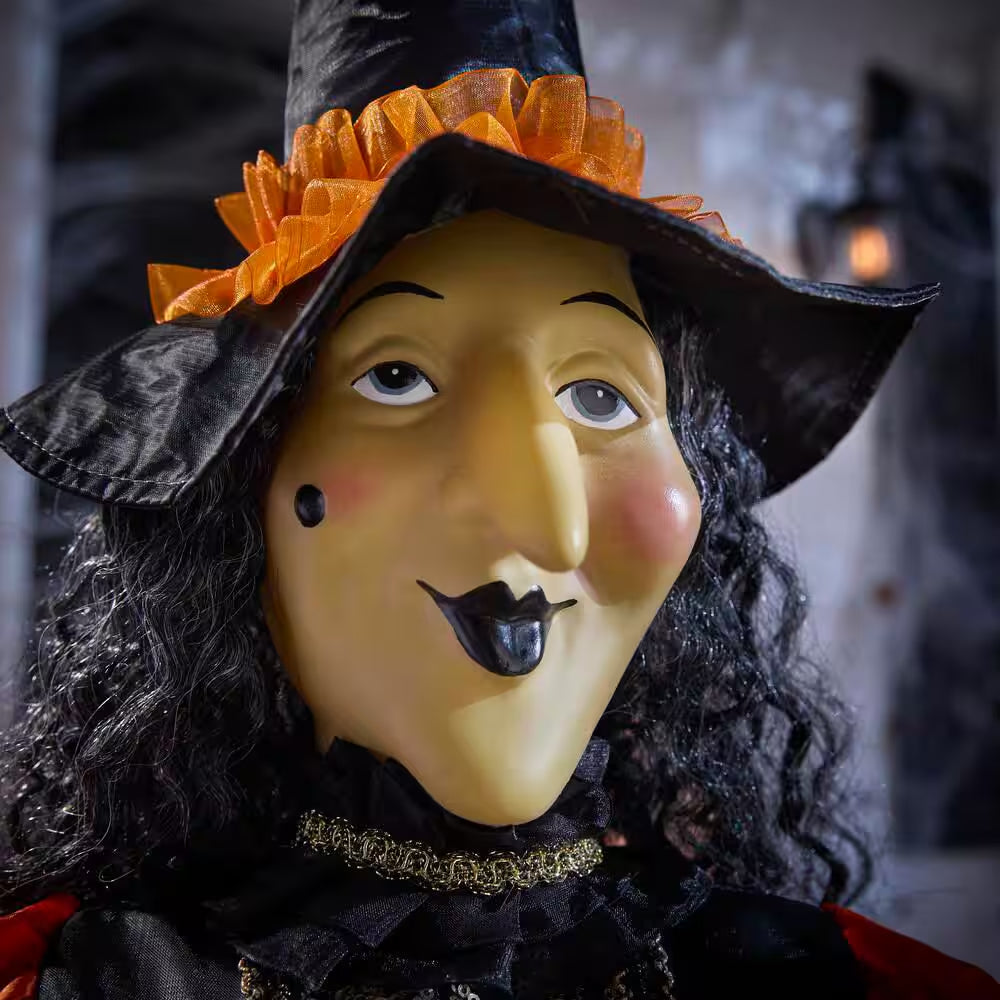 3 Ft. Halloween Classics Witch with Spider