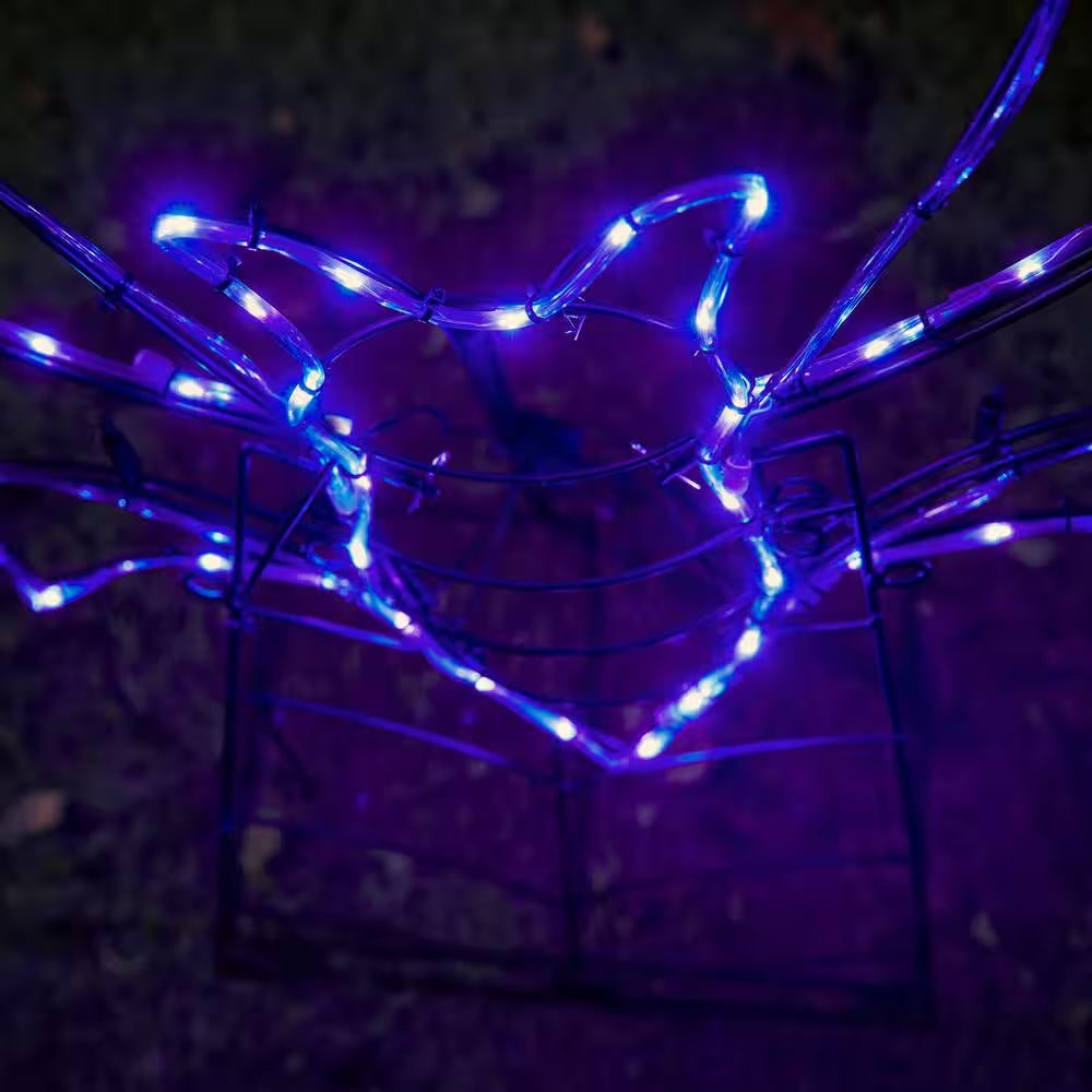 5.5 Ft. Halloween Classics LED Bat Silhouette H42