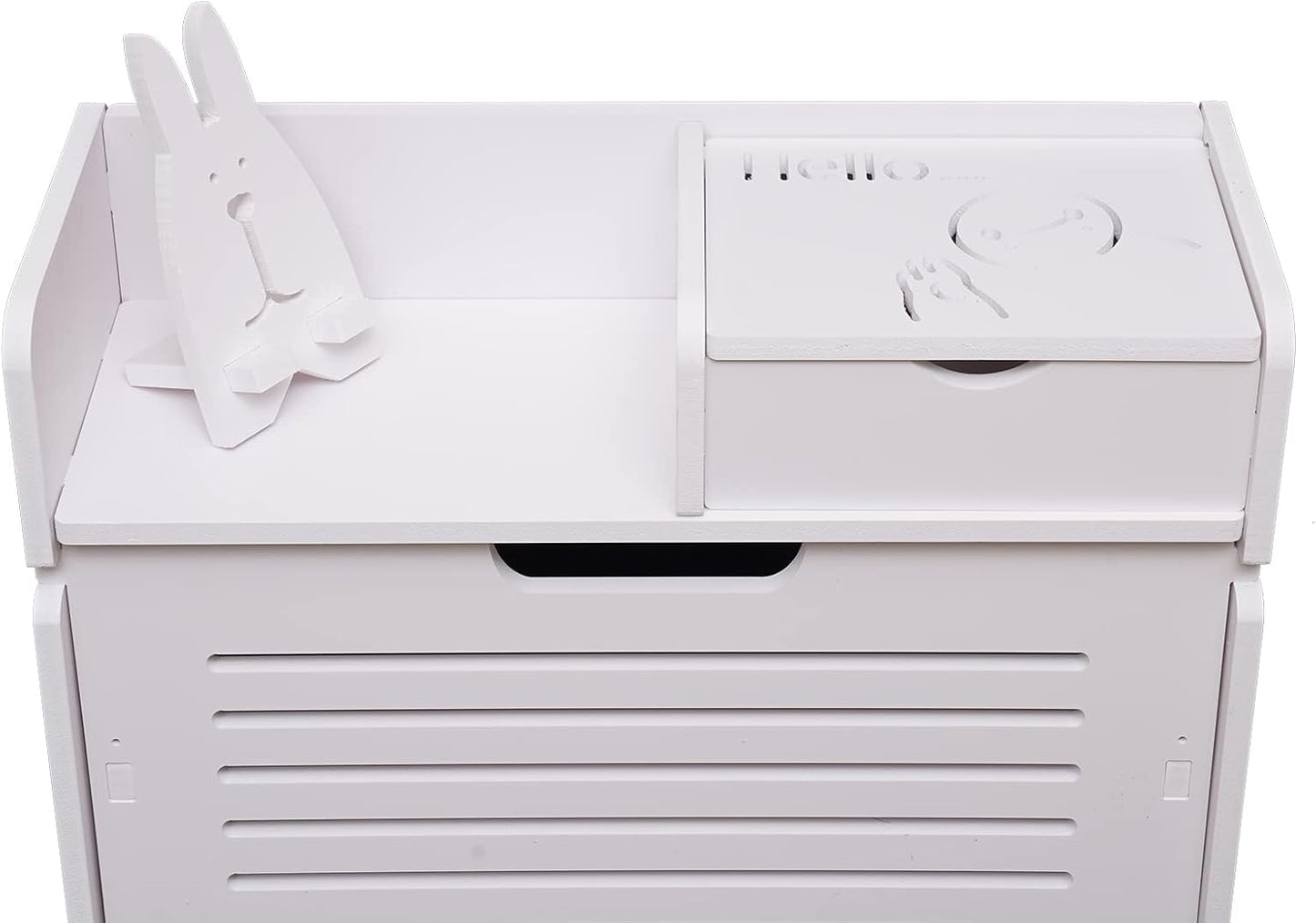 Shoe Storage Cabinet Tipping Shoe Cabinet,White Shoe Rack Storage Organizer,Portable Shoe Rack Organizer,Cabinet for Heels,Slippers
