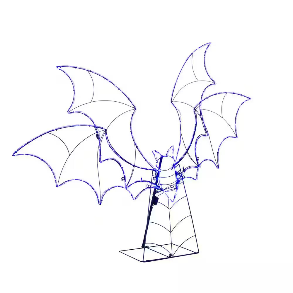 5.5 Ft. Halloween Classics LED Bat Silhouette H42