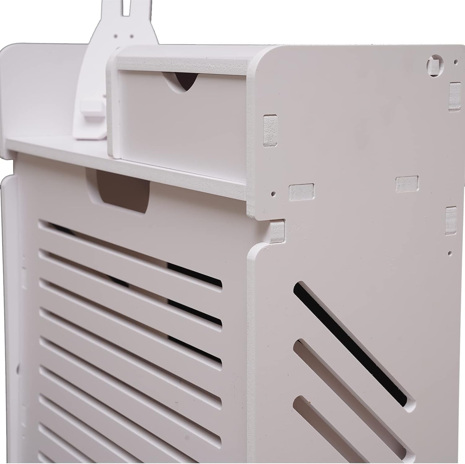 Shoe Storage Cabinet Tipping Shoe Cabinet,White Shoe Rack Storage Organizer,Portable Shoe Rack Organizer,Cabinet for Heels,Slippers