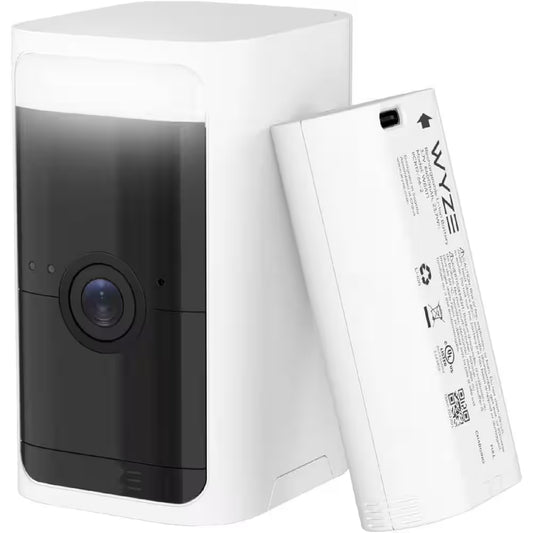 Battery Cam Pro, Wireless Indoor/Outdoor Home Security Camera, with 2K HD Color Night Vision and Built-In Spotlight