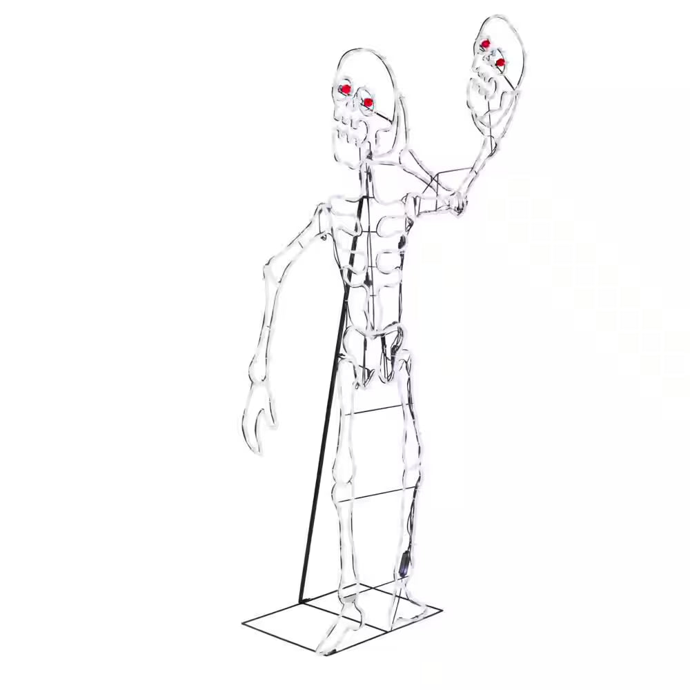 6 Ft. Halloween Classics LED Skeleton Silhouette H41
