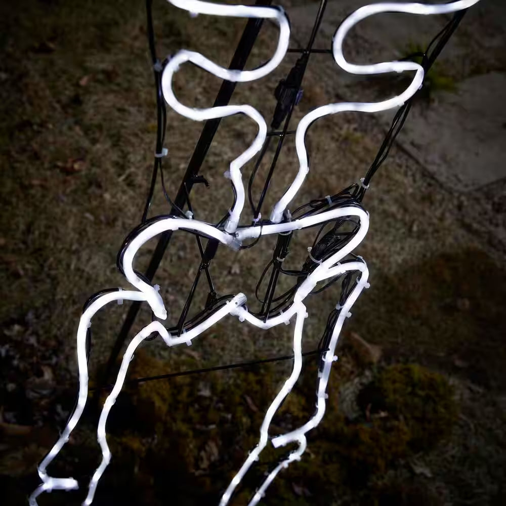 6 Ft. Halloween Classics LED Skeleton Silhouette H41