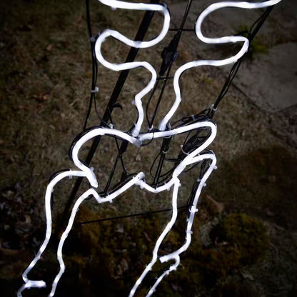 6 Ft. Halloween Classics LED Skeleton Silhouette H41