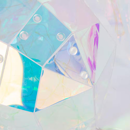 Spooky 13.78 In. USB Electric Lighted Hanging Halloween Holographic Hanging Spider with Remote Control