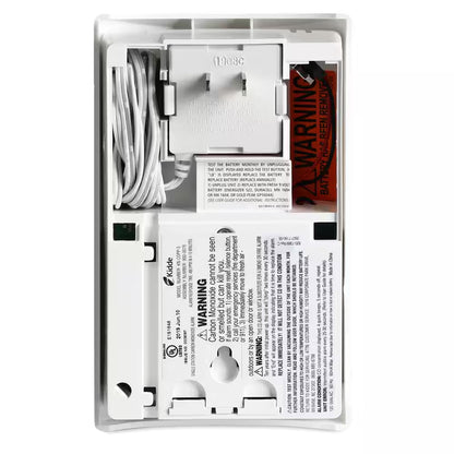 Firex Plug-In Carbon Monoxide Detector, 9V Battery Backup, Digital Display