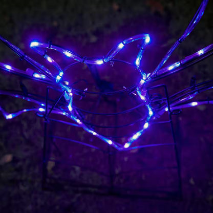 5.5 Ft. Halloween Classics LED Bat Silhouette H42