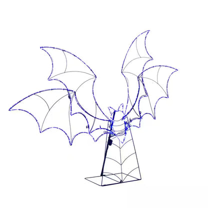 5.5 Ft. Halloween Classics LED Bat Silhouette H42